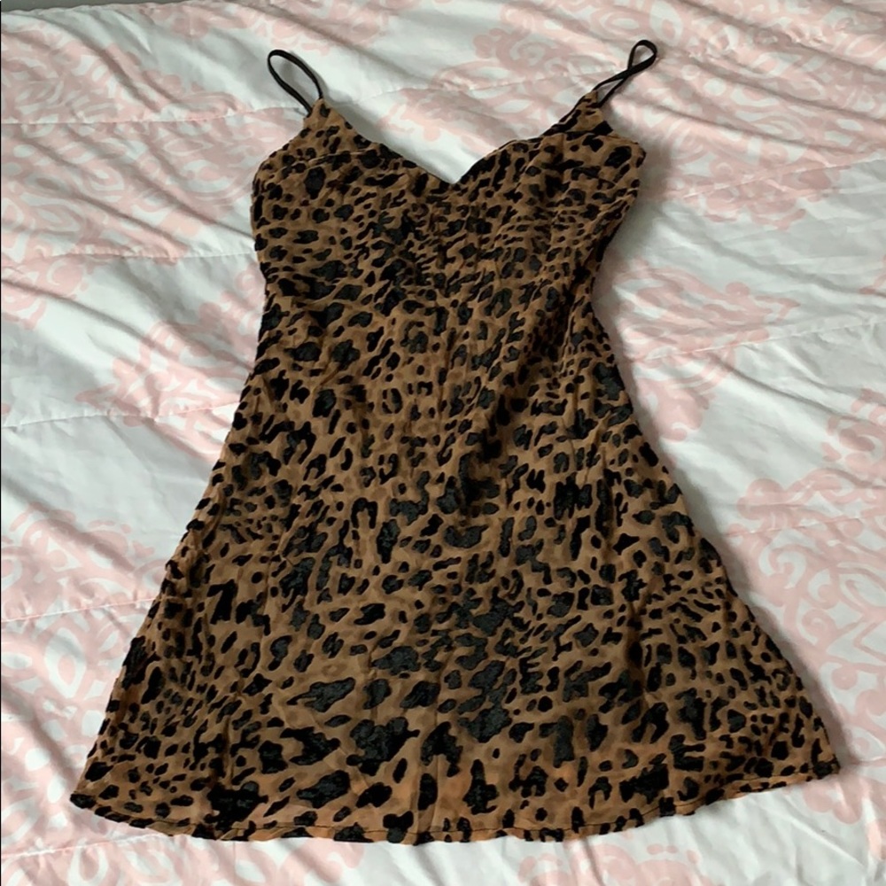 Forever 21 cheetah mini dress